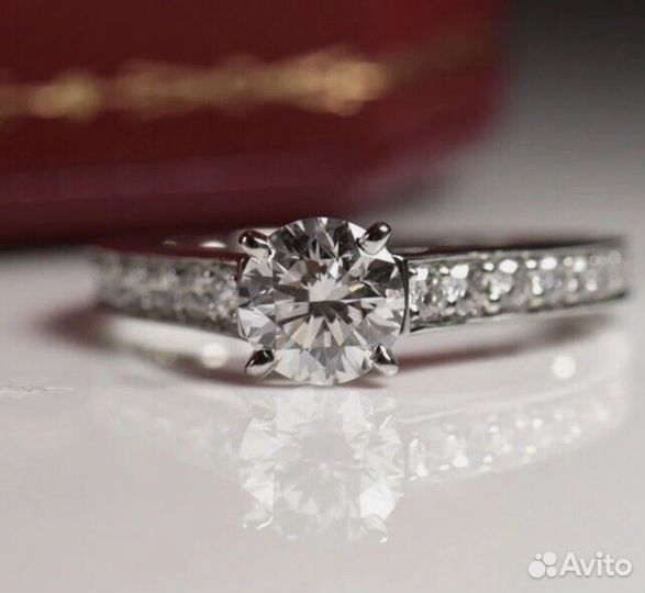 Кольцо Cartier solitaire