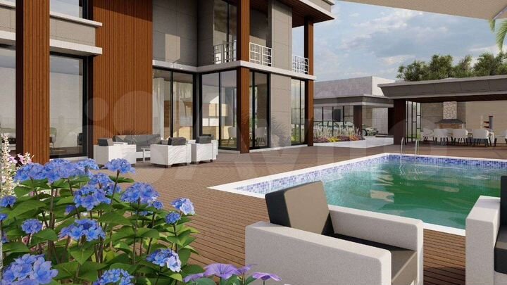 Дом 250 м² на участке 9 сот.