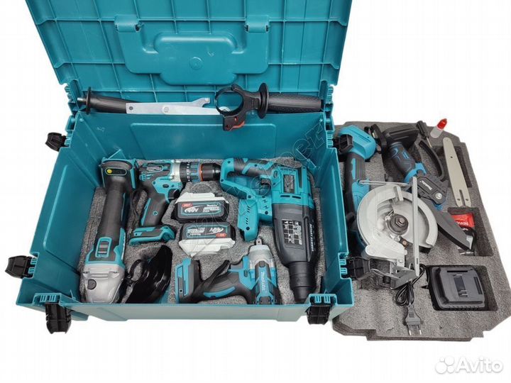 Набор инструмента Makita 6в1 + циркулярка щ