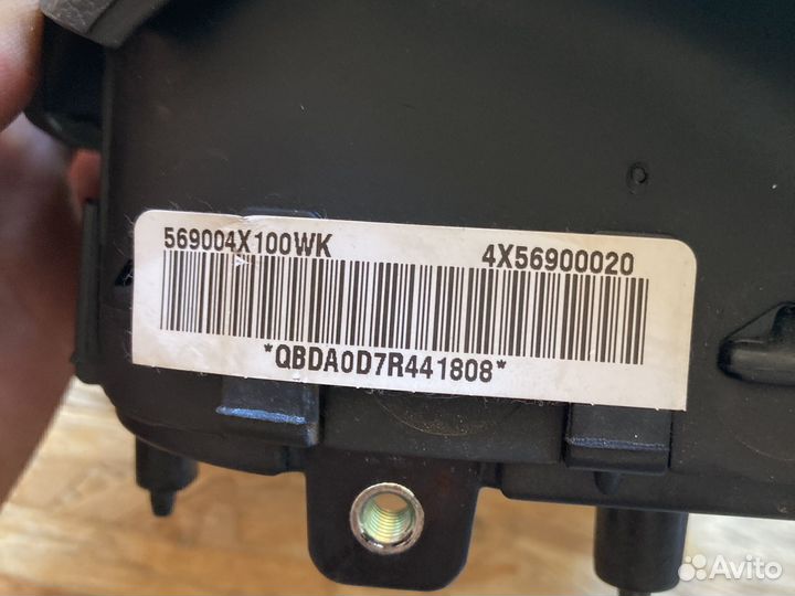 Подушка безопасности в рулевое колесо kia rio 3