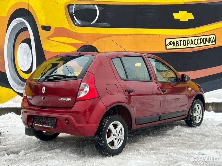 Renault Sandero 1.6 МТ, 2011, 116 635 км