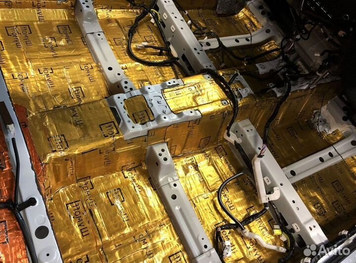 Шумоизоляция авто. Колёсных арок