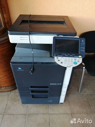 Мфу лазерное Konica Minolta bizhub C220, цветн., A