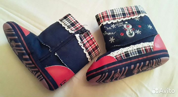 Валенки новогодние праздничные