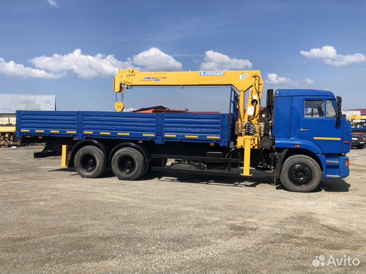 КамАЗ 65117-62 с КМУ, 2008