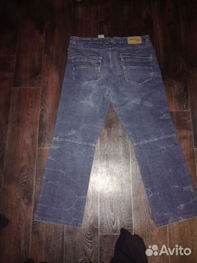 Базовые широкие джинсы