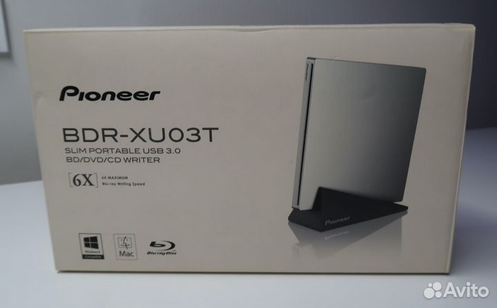 Blu-Ray RW Привод Pioneer BDR-XU03T