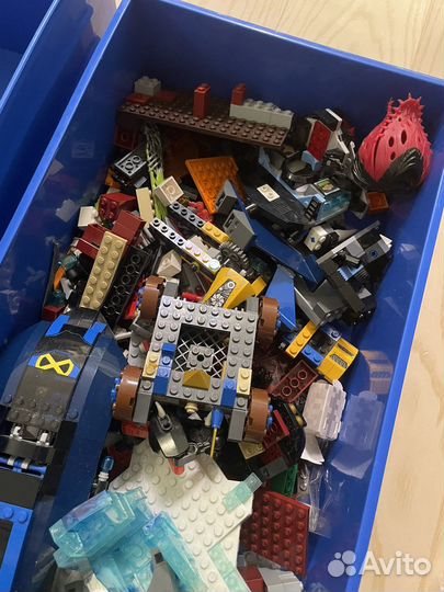 Lego бокс оригинальный с деталями лего