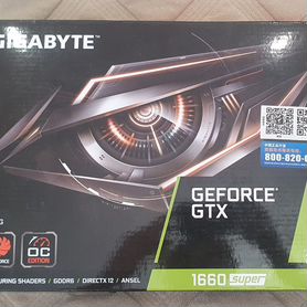 Видеокарта gtx 1660 super 6gb gigabyte