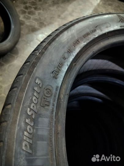 Michelin Pilot Sport 3 245/45 R19 и 275/40 R19 105Y