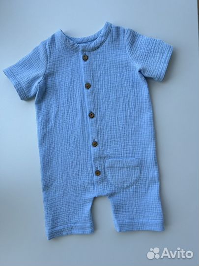 Песочники, Боди, Ромперы, Блумеры из муслина