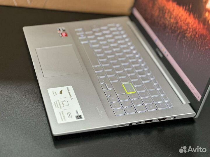 Новый ноутбук Ry 5 5500u/SSD 512/озу 16