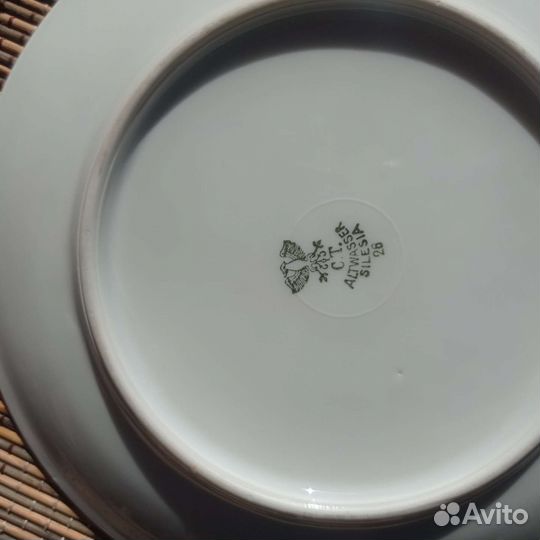 Тарелки антикварные Карл Тильш