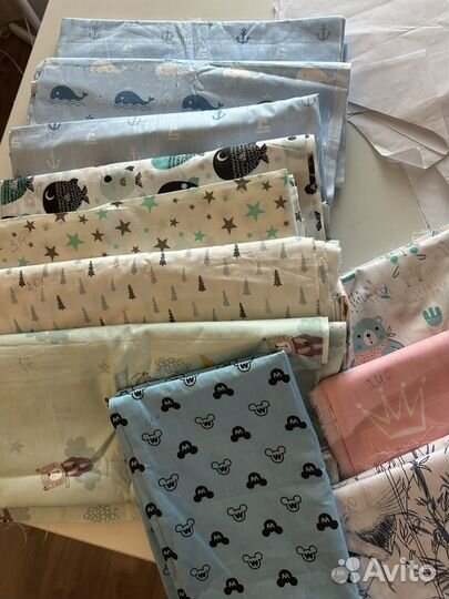 Отрезы хлопка новые