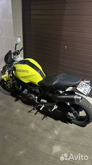 Мотоцикл Ducati Monster 696, 2008 год, 32.600 км