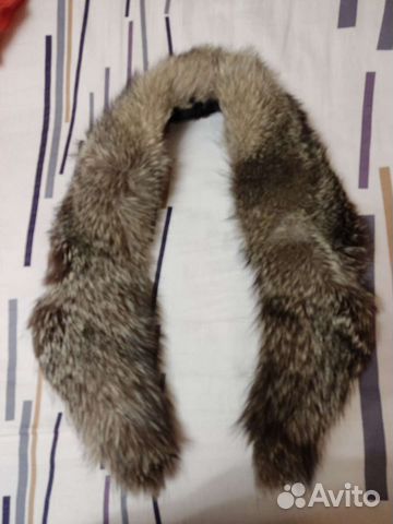 Меховой воротник песец