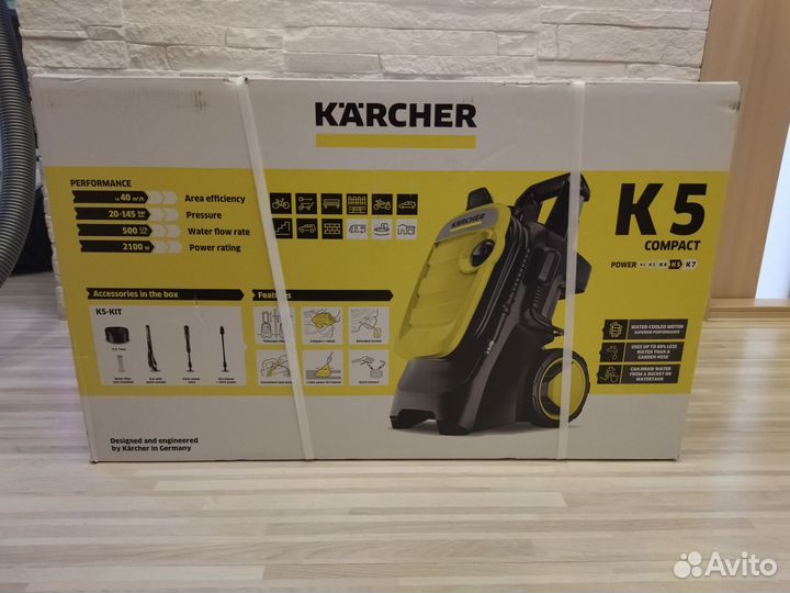 Новая Мойка высокого давления Karcher k7
