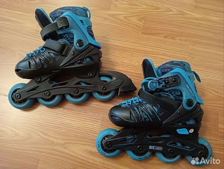 Роликовые коньки детские раздвижные