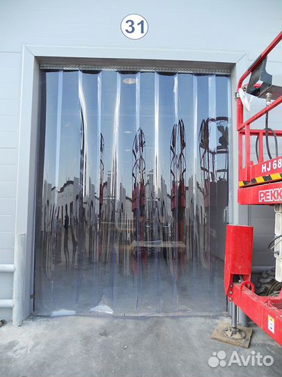 Прозрачные пвх завесы