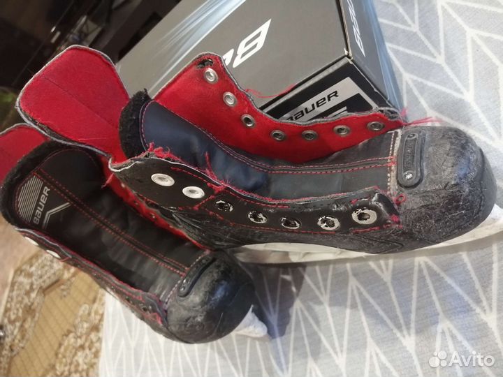 Хоккейные коньки bauer детские