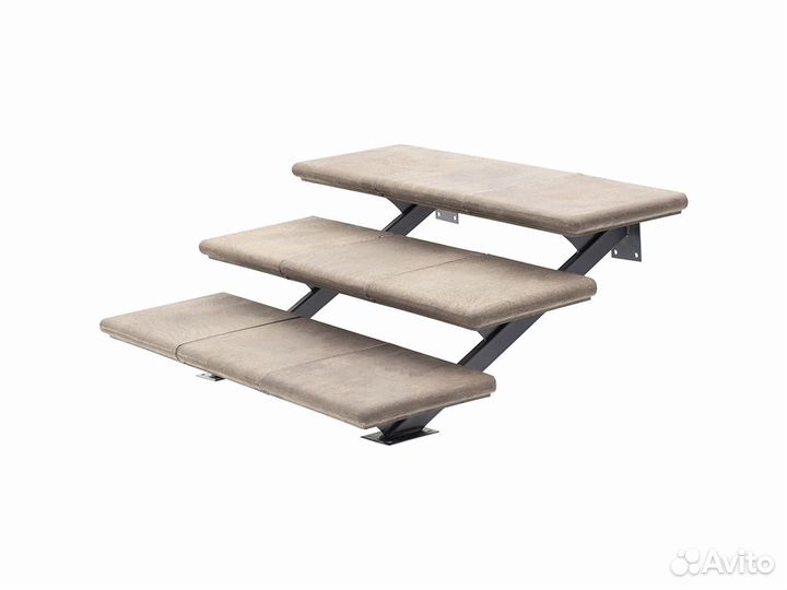 Лестница для крыльца Флоренция, металл, cборная