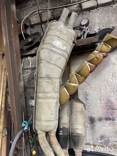 Выхлопная банка e34