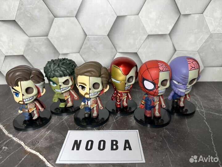 Marvel Anatomy (Набор фигурок)