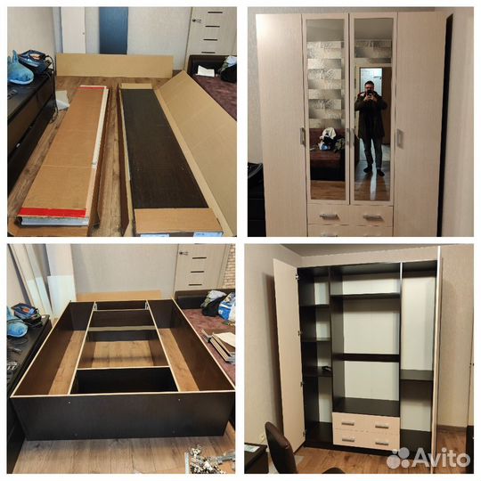 Сборка мебели, разборка мебели и перевозка, монтаж