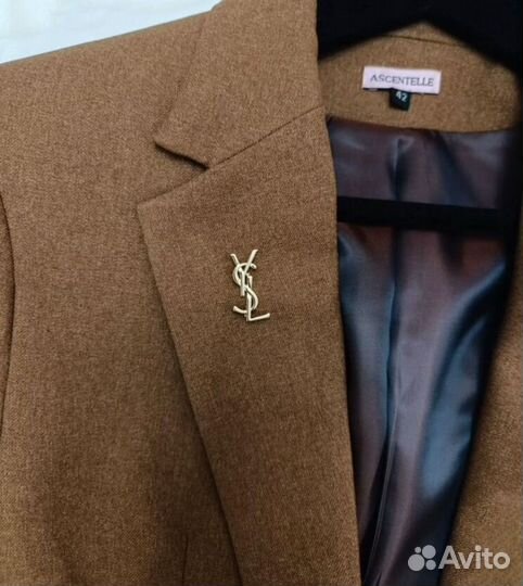 Брошь YSL saint laurent маленькая