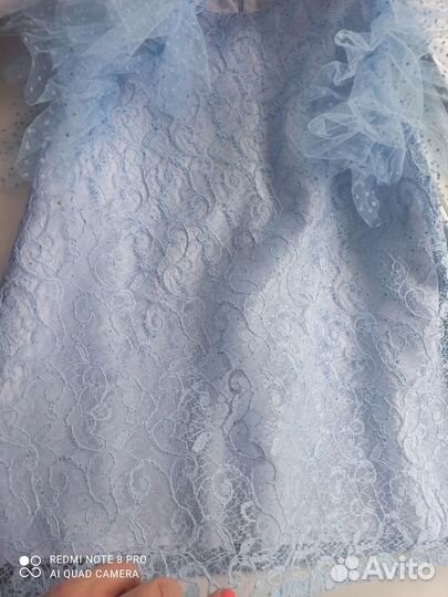 Нарядное платье для девочки 110