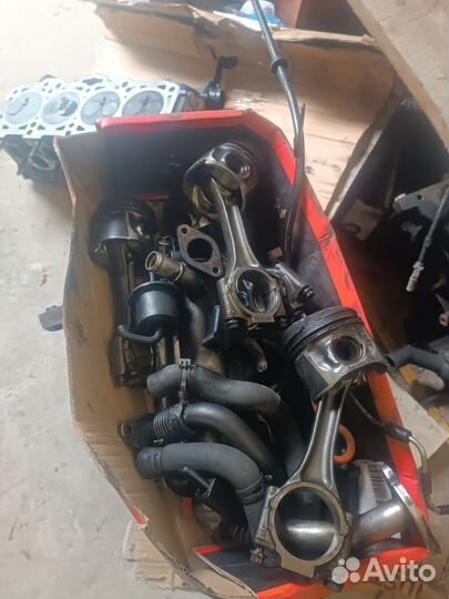Двигатель Volkswagen BLS под ремонт