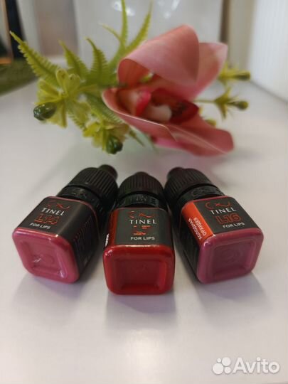 Пигменты для татуажа губ