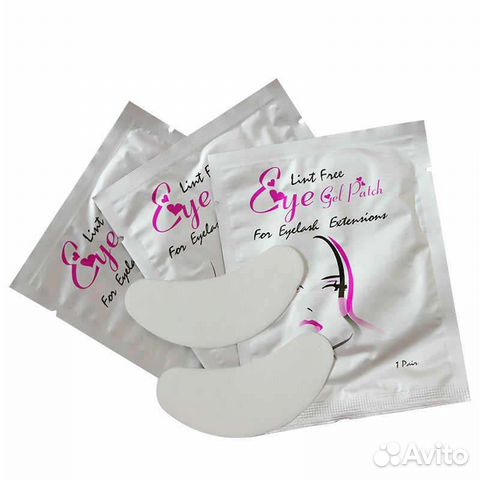 Патчи за 50 пар для наращивания ресниц