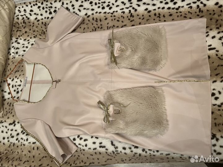 Кожаное платье