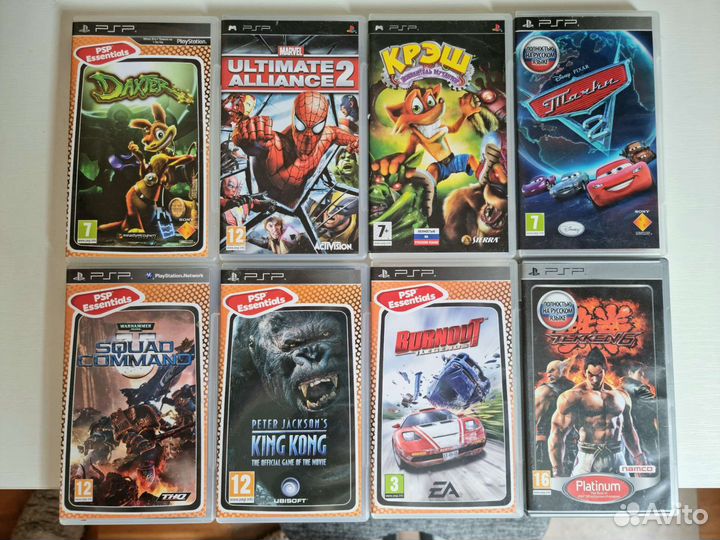 Игры Диски PSP Playstation Portable