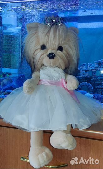 Мягкая игрушка собачка)