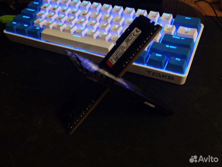 Оперативная память ddr4 hyperx fury 8gb x2