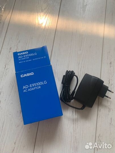 Новый Адаптер для синтезатора casio ad-e95100lg
