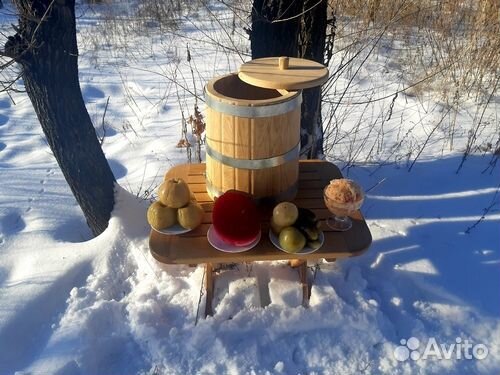 Кадка дубовая