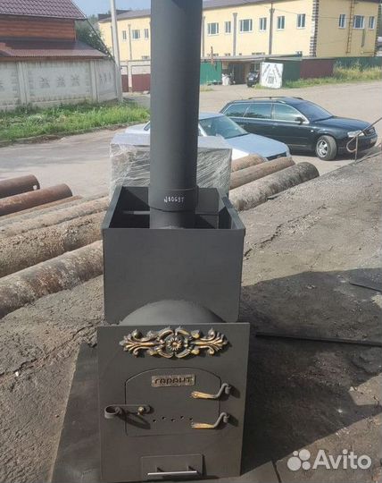 Банная печь Эконом 700 мм 920x430x750