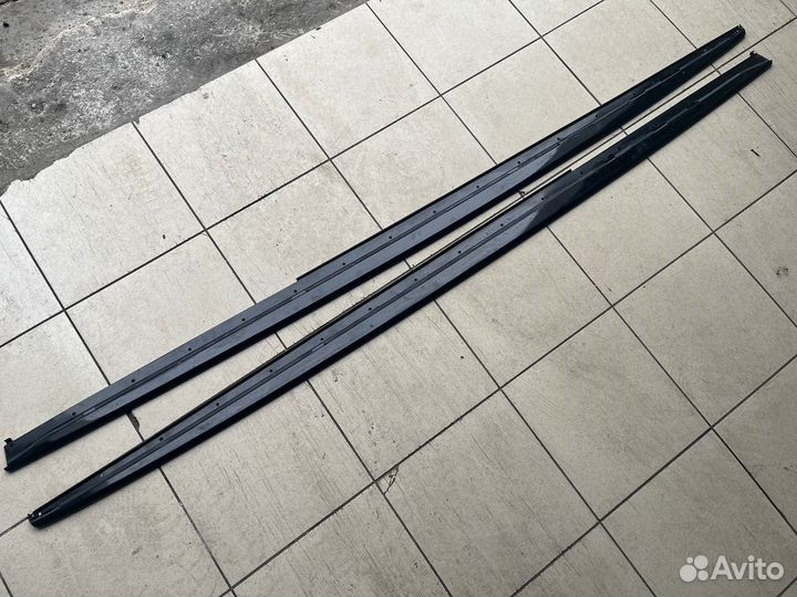 Лезвия на пороги BMW F30 оригинал