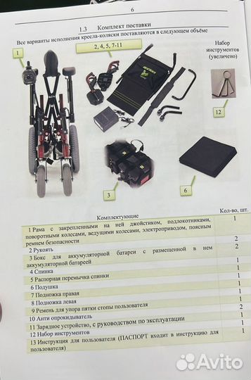 Инвалидная коляска с электроприводом