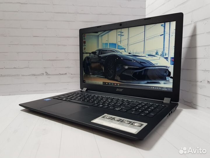 Быстрый ноутбук Acer Intel 4Gb/SSD гарантия