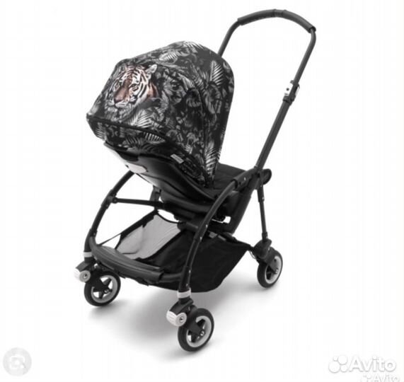 Всесезонный капюшон bugaboo bee с тигром