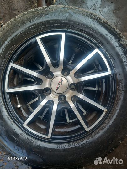 Литые диски r14 5х100