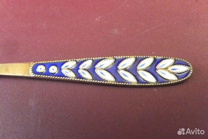 Ложка кофейная. Серебро 916 пр. Серебряная ложка