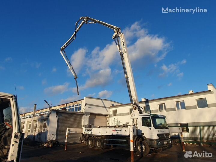 Автобетононасос Schwing S36X, 2006