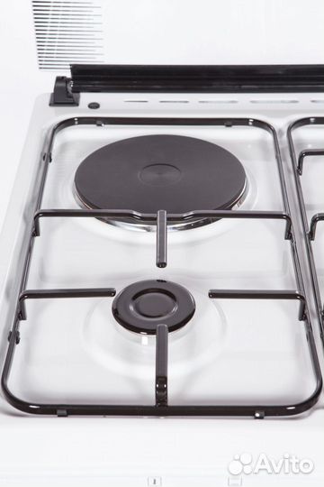 Плита электро-газовая vesta Valencia VKE 10-E whit