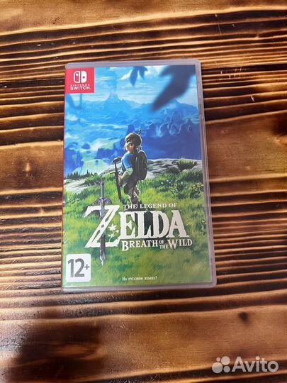 Картридж Nintendo switch Zelda Breath of the world
