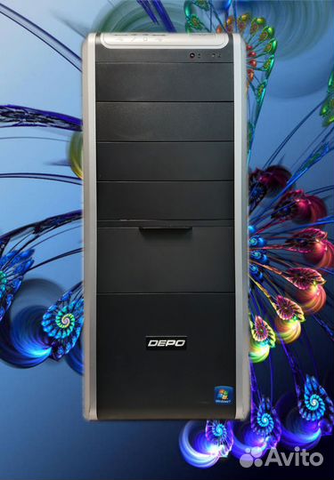 Шустрый Пк в офис Core i5-650/ 8 GB DDR3/ SSD/HDD